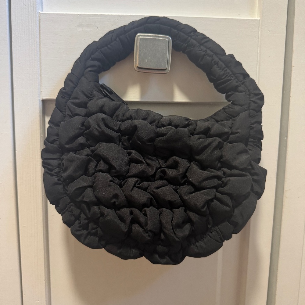 COS Quilted Minibag  Black